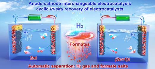 说明: E:\3 Research paper\07 Ni3S2-CNTs Anode-Cathode Interchangeable Electrocatalysis\3 ACB\Graphical abstract.tif